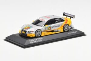 Audi A4 B7 DTM Team Audi Sport Phoenix #15 O. Jarvis DTM 2008 Minichamps 1:43 400081715 メタル - 画像 2/4