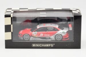 Audi A4 B7 DTM Team Audi Sport Rosberg #18 M. Rockenfeller DTM 2008 Minichamps 1:43 400081718 メタル - 画像 4/4