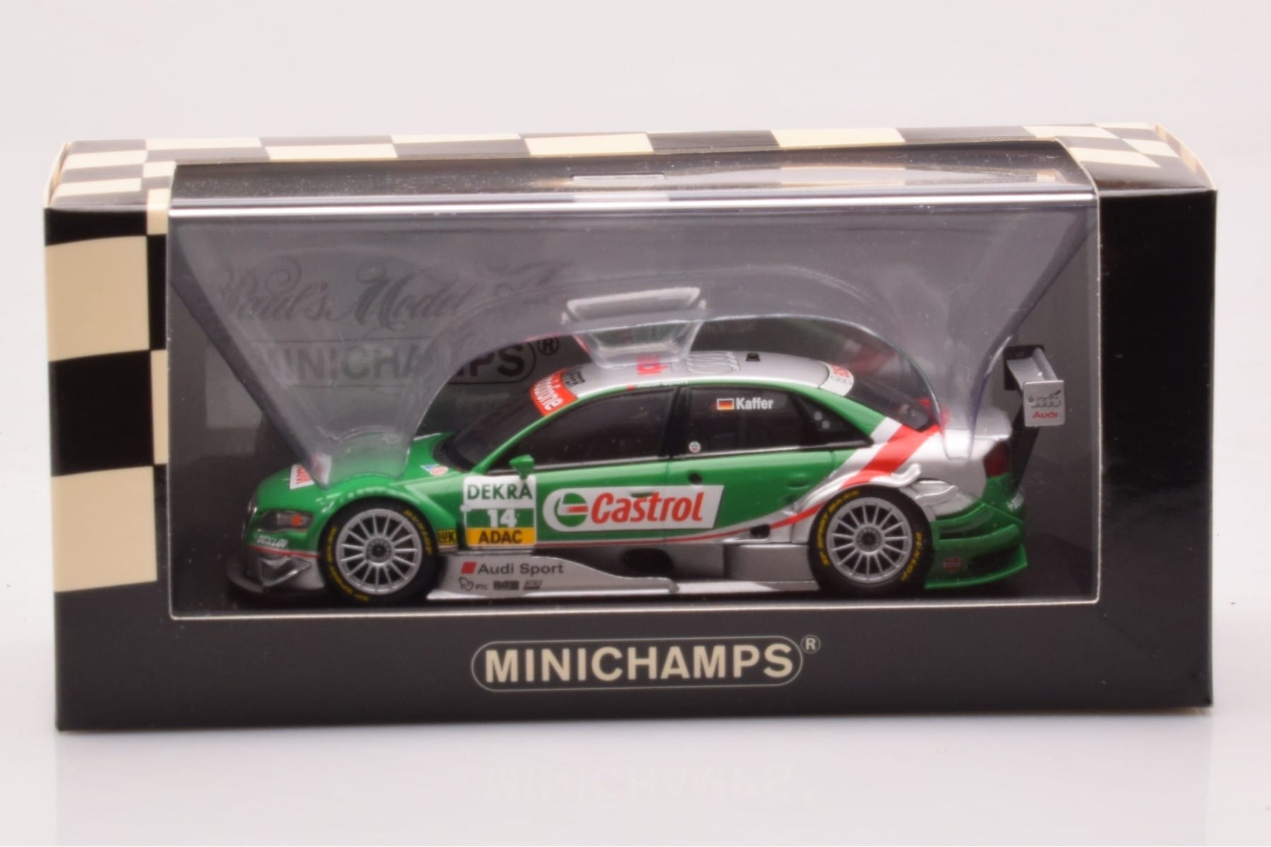Audi A4 B7 DTM Team Phoenix #14 F. Kaffer DTM 2006 Minichamps 1:43 400061514 メタル - 画像 4/4