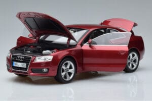 Audi A5 B8 ガーネットレッド Norev 1:18 188352 メタル - 画像 2/7