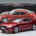 Audi A5 B8 ガーネットレッド Norev 1:18 188352 メタル - image 7 of 7