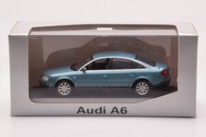 Audi A6 C5 Petrol Metallic Minichamps 1:43 AUDI-264448 メタル - 画像 4/4