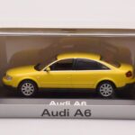 Audi A6 C5 イエロー Minichamps 1:43 - image 4 of 4
