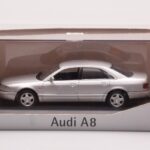 Audi A8 D2 シルバー Minichamps 1:43 - image 4 of 4