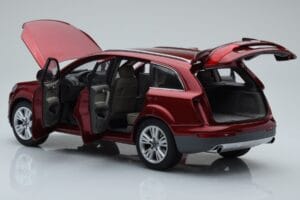 Audi Q7 4L ガーネットレッド Kyosho 1:18 09222R メタル - 画像 5/8