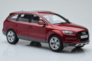 Audi Q7 4L ガーネットレッド Kyosho 1:18 09222R メタル - 画像 6/8