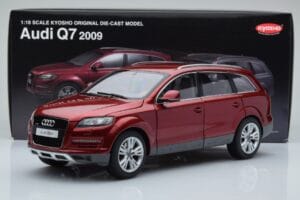 Audi Q7 4L ガーネットレッド Kyosho 1:18 09222R メタル - 画像 8/8