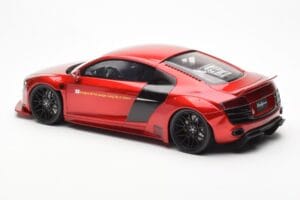 Audi R8 4S Liberty Walk キャンディレッド GT Spirit 1:18 GT892 レジン - 画像 5/6
