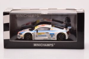 Audi R8 LMS #11 HCB Rutronik Racing L. di Grassi FIA GT World Cup Macau 2016 Minichamps 1:43 437171711 メタル - 画像 4/4