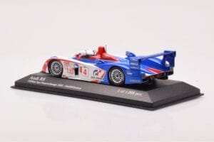 Audi R8 #4 M. Ortelli / J-M. Gounon 1000km Spa 2005 Minichamps 1:43 400051304 メタル - 画像 3/4