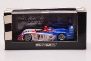 Audi R8 #4 M. Ortelli / J-M. Gounon 1000km Spa 2005 Minichamps 1:43 400051304 メタル - 画像 4/4
