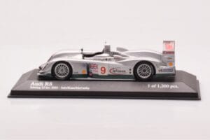 Audi R8 #9 M. Salo / Kane / McCarthy Sebring 12 Hours 2003 Minichamps 1:43