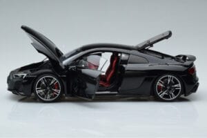 Audi R8 Performance ブラック Kengfai 1:18 VAKF-0353 メタル - 画像 4/10