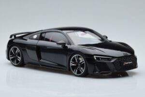 Audi R8 Performance ブラック Kengfai 1:18 VAKF-0353 メタル - 画像 6/10