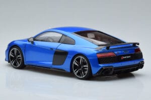 Audi R8 Performance ブルー Kengfai 1:18 VAKF-0355 メタル - 画像 7/10