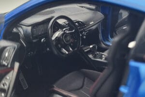 Audi R8 Performance ブルー Kengfai 1:18 VAKF-0355 メタル - 画像 8/10