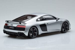 Audi R8 Performance シルバー Kengfai 1:18 VAKF-0354 メタル - 画像 3/10