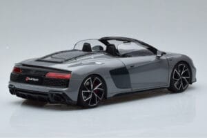 Audi R8 Spyder Performance ナルドグレー Kengfai 1:18 VAKF-0352 メタル - 画像 3/11