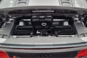 Audi R8 Spyder Performance ナルドグレー Kengfai 1:18 VAKF-0352 メタル - 画像 10/11