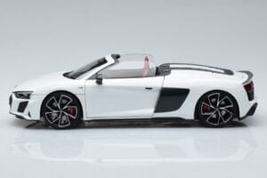 Audi R8 Spyder Performance ホワイト Kengfai 1:18 VAKF-0351 メタル - 画像 6/11