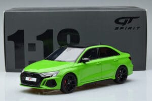 Audi RS3 8Y セダン グリーン GT Spirit 1:18 GT414 レジン - 画像 6/6