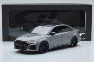 Audi RS3 8Y Sedan Performance Edition グレー GT Spirit 1:18 GT885 レジン - 画像 6/6