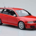 Audi RS4 B5 Avant レッド Otto 1:18 - image 4 of 6