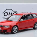 Audi RS4 B5 Avant レッド Otto 1:18 - image 6 of 6