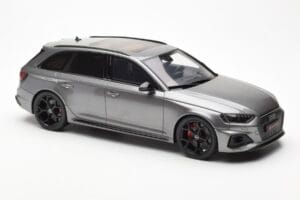 Audi RS4 B9 Avant Competition デイトナグレー GT Spirit 1:18 GT456 レジン - 画像 4/6
