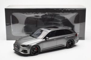 Audi RS4 B9 Avant Competition デイトナグレー GT Spirit 1:18 GT456 レジン - 画像 6/6