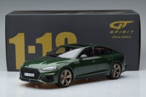 Audi RS5 B9 Sportback ソノマグリーン Asia Edition GT Spirit 1:18 CLDC018 レジン - 画像 6/6