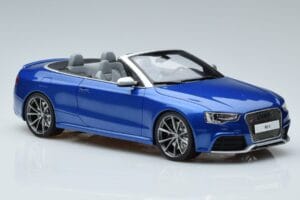 Audi RS5 B8 カブリオレ ブルー GT Spirit 1:18 ZM053 レジン - 画像 4/6