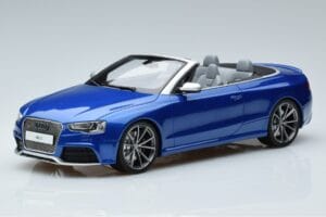 Audi RS5 B8 カブリオレ ブルー GT Spirit 1:18 ZM053 レジン