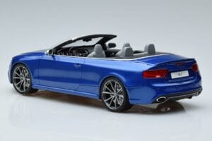 Audi RS5 B8 カブリオレ ブルー GT Spirit 1:18 ZM053 レジン - 画像 5/6