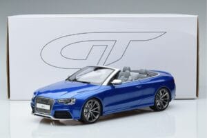 Audi RS5 B8 カブリオレ ブルー GT Spirit 1:18 ZM053 レジン - 画像 6/6