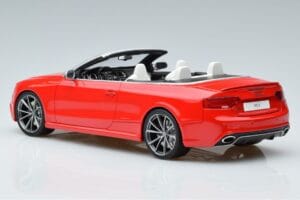 Audi RS5 B8 カブリオレ レッド GT Spirit 1:18 GT724 レジン - 画像 4/5
