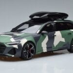 Audi RS6 C8 Avant カモフラージュ With Roof Top Asia Edition GT Spirit 1:18 CLDC014 レジン
