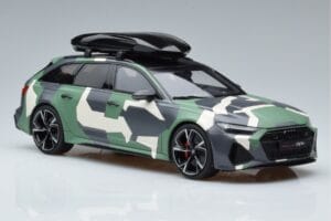 Audi RS6 C8 Avant カモフラージュ With Roof Top Asia Edition GT Spirit 1:18 CLDC014 レジン - 画像 4/6