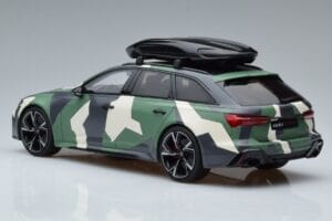 Audi RS6 C8 Avant カモフラージュ With Roof Top Asia Edition GT Spirit 1:18 CLDC014 レジン - 画像 5/6