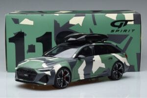 Audi RS6 C8 Avant カモフラージュ With Roof Top Asia Edition GT Spirit 1:18 CLDC014 レジン - 画像 6/6