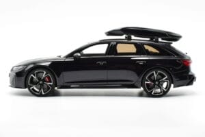 Audi RS6 C8 Avant Mythos ブラック カーボンルーフ Asia Edition GT Spirit 1:18 CLDC007 レジン - 画像 3/6