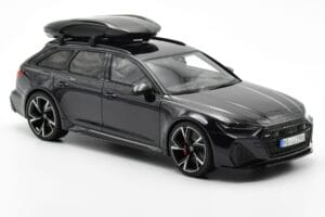Audi RS6 C8 Avant Mythos ブラック カーボンルーフ Asia Edition GT Spirit 1:18 CLDC007 レジン - 画像 4/6