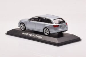Audi RS6 C6 Monza シルバー Minichamps 1:43 5010710213 メタル - 画像 3/4