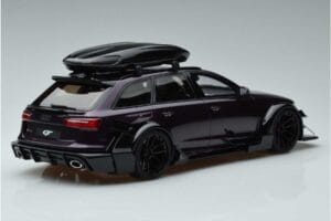 Audi RS6 C7 Avant ボディキット付き パープル GT Spirit 1:18 GT864 レジン - 画像 2/6