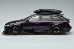Audi RS6 C7 Avant ボディキット付き パープル GT Spirit 1:18 GT864 レジン - 画像 3/6