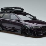 Audi RS6 C7 Avant ボディキット付き パープル GT Spirit 1:18 GT864 レジン - image 4 of 6