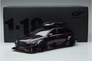 Audi RS6 C7 Avant ボディキット付き パープル GT Spirit 1:18 GT864 レジン - 画像 6/6