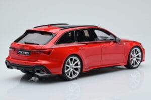 Audi RS6 MTM C8 Avant Tango レッド GT Spirit 1:18 GT432 レジン - 画像 2/6