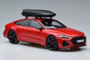 Audi RS7 C8 Sportback レッド Asia Edition GT Spirit 1:18 CLDC021 レジン - 画像 4/6