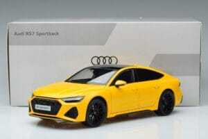 Audi RS7 C8 Sportback イエロー Vossen Rims リミテッドエディション Kengfai 1:18 VAKF 0335 メタル - 画像 8/8